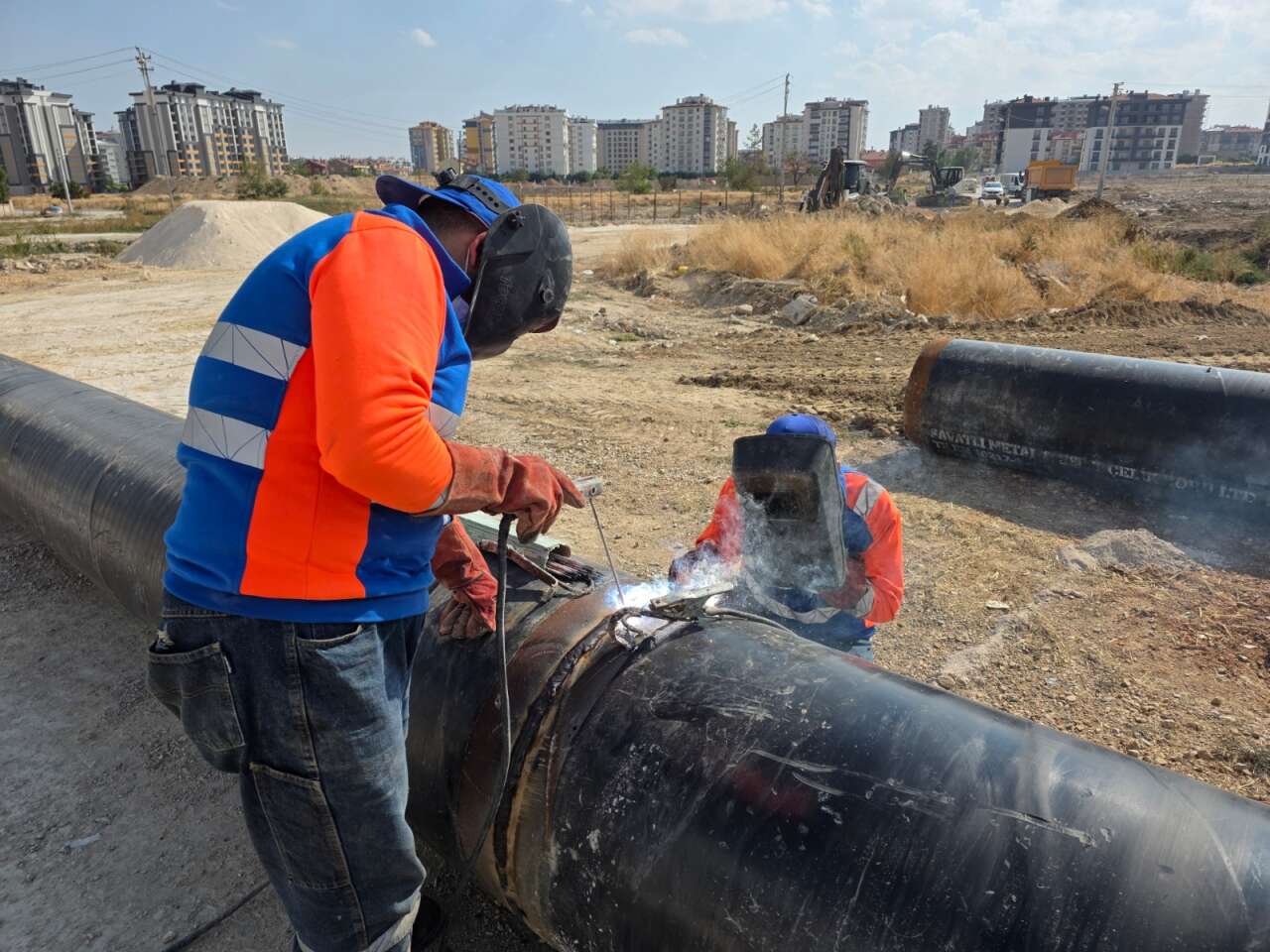 Konya’da 700’lük dev içme suyu hattı yenilendi 6